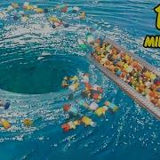 I Tested A BIG Lego Vortex VS 100 Minifigures On Lego Boat LEGO Water Vortex Experiment