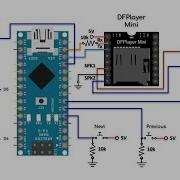 MP3 плеер на базе Arduino через модуль DFPlayer Mini