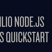 How To Send And Receive Text Messages Using Node Js