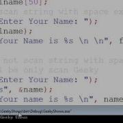 56 Difference Between Scanf And Gets In C Programming Hindi