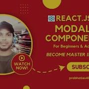 Create Modal In React Using UseState Hooks Close Click Outside Beginner Tutorial Reacjstutorial
