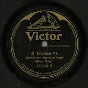 Oh Promise Me Scott Koven P William Robyn 1920