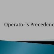 16 Operator Precedence In C Programming