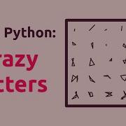 Генерация искусства на Python Безумные буквы