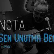 Gri Nota Bari Sen Unutma Beni Cover Ayna