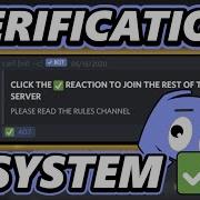 How To Make A Discord Verification System 2021