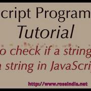 How To Check If A String Exists In A String In JavaScript