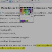 U1 L12 Linear Programming