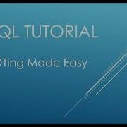 T SQL Tutorial PIVOTing Made Easy
