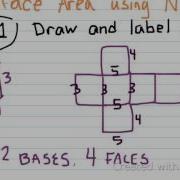 Intro To Surface Area Using Nets