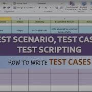 04 How To Write Test Scenarios Test Cases And Test Case Scripting With Example
