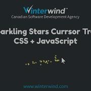 Sparkling Stars Cursor Trail With CSS And JavaScript