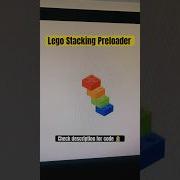 Lego Stacking Preloader CSS Htmlcss Shorts