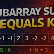Subarray Sum Equals K Interview Problem Explained Simply