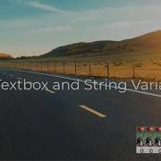 The Textbox And String Variables
