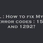 SQL How To Fix MySQL 8 Error Codes 1525 And 1292