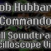 Rob Hubbard Commando C64 Full Soundtrack Oscilloscope View