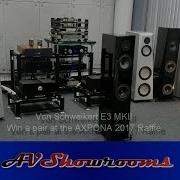 Von Schweikert E3 MKII Loudspeakers AXPONA 2017 Raffle Win A Pair
