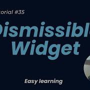35 Dismissible Widget Flutter Tutorials FlutterTutorials MustafaTahir
