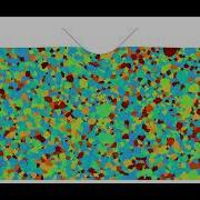 Microstructural Evolution Of Copper Polycrystalline Metal By A Cylindrical Indentation Test