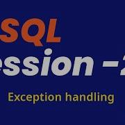 Oracle PL SQL Tutorial Day 25 Exception Handling In PLSQL