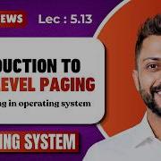L 5 13 2 Level Paging In Operating System Multilevel Paging