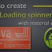 How To Create Loading Spinner With Material Design