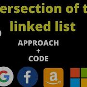 Intersection Of Two Linked Lists Leetcode Leetcode 160 Approach Code C