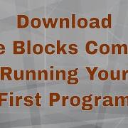 How To Download Code Blocks Compiler Typing And Running Your First Program In Code Blocks Compiler