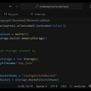 Node Js Express Project To Upload Download Read Delete Files To Google Cloud Storage Bucket In JS