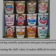 Gaze Navigation In The Real World By Changing Visual Appearance Of Objects Using PROCAMS
