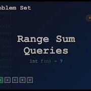 CSES Range Sum Queries I Segment Trees Complete Solution Explained Competitive Programming