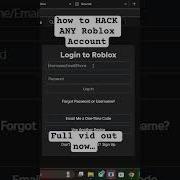 How To Hack ANY Roblox Account Without Password 2025 Roblox Shorts Hacks Robloxhack