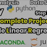 Simple Linear Regression Complete Project Step By Step ML Jupyter Notebook One Magic Minute