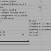 Double Sampling Plan Wmv