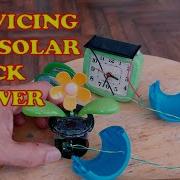 Servicing The Solar Clock Flower 20251019