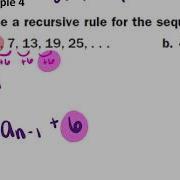 Recursive Rules With Sequences