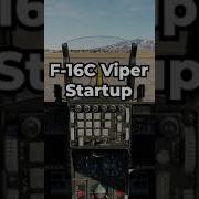 F 16 Startup In Just 60 Seconds