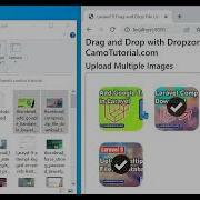 Demo Drag Drop Upload Files In Laravel 9 Using Dropzone Js