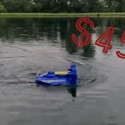 45 RC Hovercraft Action