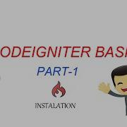 Codeigniter Basic Part 1