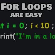Java For Loops Are Easy