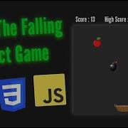 Catch The Falling Object Game HTML CSS JavaScript Full Tutorial