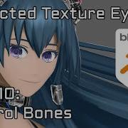Projected Texture Eyes 10 Control Bones
