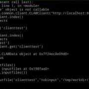 CLAM Tutorial 4 Writing A Python Client To Connect To The Webservice