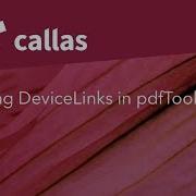 Using DeviceLinks In PdfToolbox