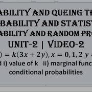 2 DIMENSIONAL DISCRETE RANDOM VARIABLES PQT PRP P S UNIT 2 VIDEO 2