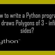 How To Draw Polygons Of 3 To 6 Sides Using Python Turtle Python Turtles
