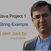 Java Project 1 String Example