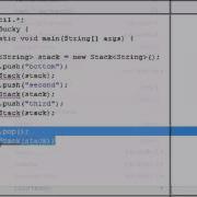 Intermediate Java Tutorial 14 Stacks Push Pop
